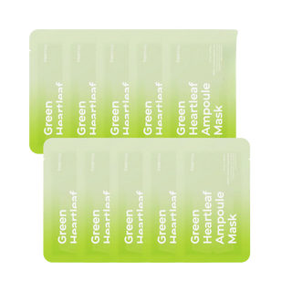 [Freemay] Green Heartleaf Ampoule Mask 10ea