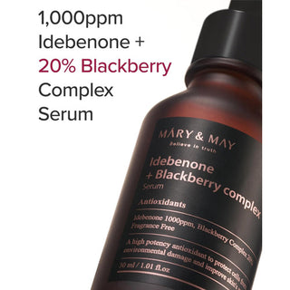 [MARY&MAY] Idebenone+Blackberry Complex Serum 80ml