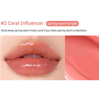 [Peripera] INK MOOD GLOWY TINT 02 CORAL INFLUENCER