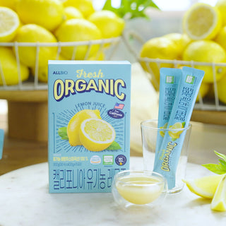 [ALLBIO] California Lemon Juice Stick Pack - 20g x 15ea