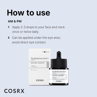 [COSRX] The Hyaluronic Acid 3 Serum 20ml