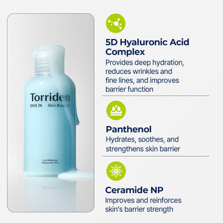 [Torriden] DIVE-IN Hyaluronic Acid Skin Booster 200ml