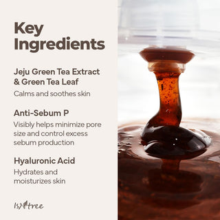 [ISNTREE] Green Tea Fresh Cleanser 120ml