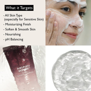 [Haruharu Wonder] Black RiceTriple AHA Gentle Cleansing Gel 100ml