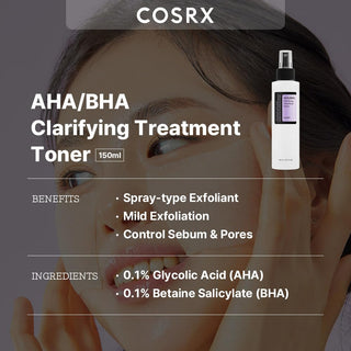 [COSRX] COSRX AHA/BHA Clarifying Treatment Toner 150ml