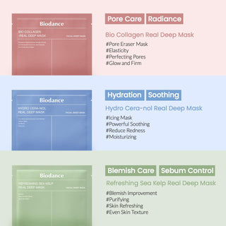 [BIODANCE] Hydro Cera-nol Real Deep Mask 34g x 4ea