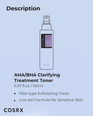 [COSRX] COSRX AHA/BHA Clarifying Treatment Toner 150ml