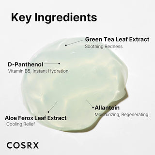 [COSRX] Hydrium Green Tea Aqua Soothing Gel Cream 50ml