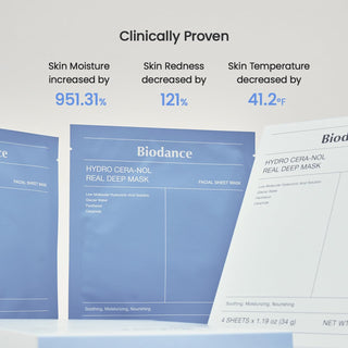 [BIODANCE] Hydro Cera-nol Real Deep Mask 34g x 4ea