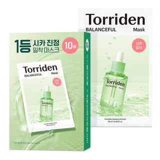 [Torriden] BALANCEFUL Cica Facial Masks (10 sheets)