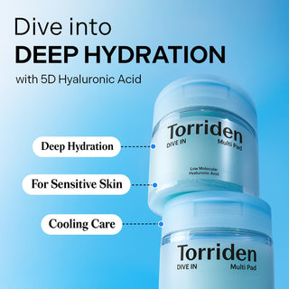 [Torriden] DIVE-IN Hyaluronic acid Multi Pad 80ea