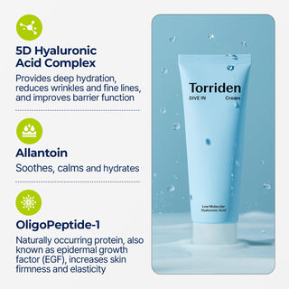 [Torriden] DIVE-IN Hyaluronic Acid Cream 80ml