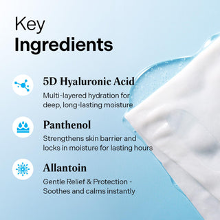 [Torriden] DIVE-IN Hyaluronic Acid Facial Mask (10 sheets)