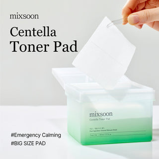 [MIXSOON] Centella Asiatica Toner Pad [120 Sheets]