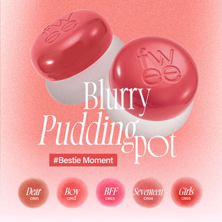 [FWEE] [Keyring] Lip&Cheek Blurry Pudding Pot CR03 BFF 5g