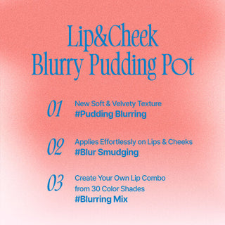 [FWEE] [Keyring] Lip&Cheek Blurry Pudding Pot ND02 Like 5g