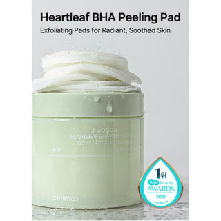 [celimax] HEARTLEAF BHA PEELING PAD 60EA