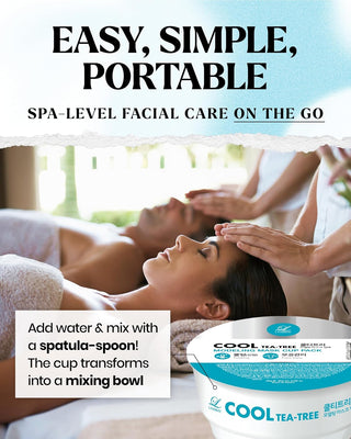 [LINDSAY] Modeling Mask Cup Pack Cool Tea-Tree 28g
