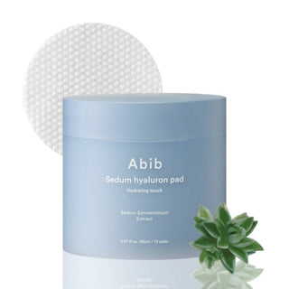 [Abib] SEDUM HYALURON PAD HYDRATING TOUCH 165ml / 75pads