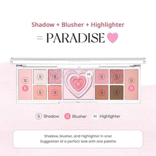 [Peripera] ALL TAKE MOOD LIKE PALETTE 01 PRESTIGE PINK