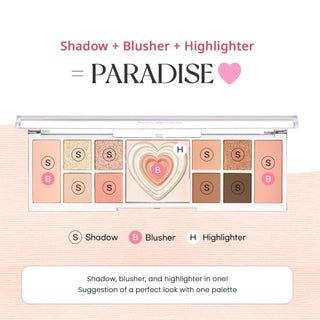 [Peripera] ALL TAKE MOOD LIKE PALETTE 02 PEACH HEAVEN
