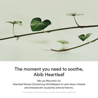 [Abib] Heartleaf Creme Calming Tube 75ml