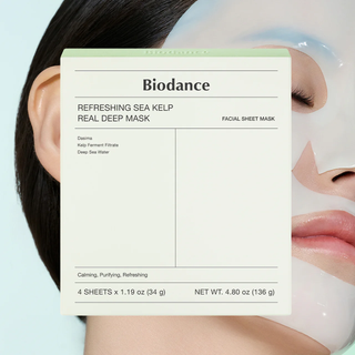 [BIODANCE] Refreshing Sea Kelp Real Deep Mask 34g x 4ea