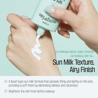 [Etude] Sunprise Mild Airy Finish Sun Milk 55ml