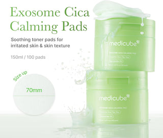 [Medicube] Exosome CICA Calming Pads (100 pads)