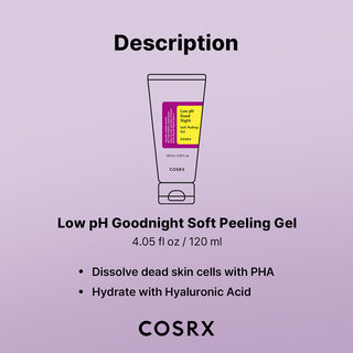 [COSRX] Low pH Good Night Soft Peeling Gel 120ml
