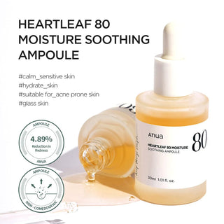 [ANUA] Anua Heartleaf 80% Soothing Ampoule 30ml