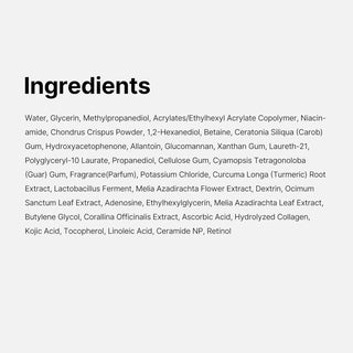 [Medicube] Kojic Acid Turmeric Brightening Gel Mask (4ea)