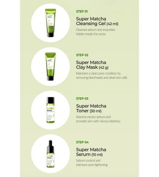 [SOMEBYMI] Super Matcha Pore Care Starter Kit