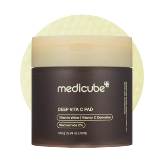 [Medicube] Deep Vita C Facial Toner Pads (70 pads)