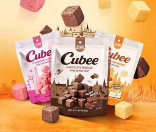 [EZBEE] Cubee Strawberry Cream Cube Snack