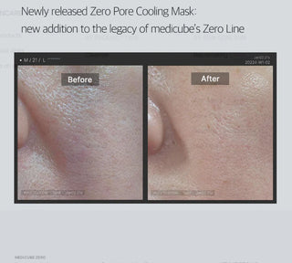 [Medicube] Zero Pore Cooling Mask 27g (1ea)