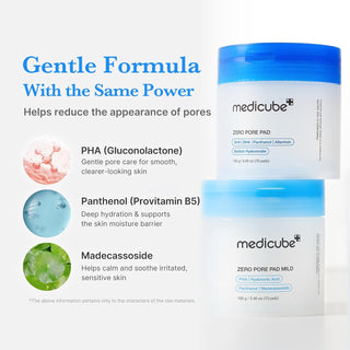 [Medicube] Zero Pore Pad Mild (70 Pads)