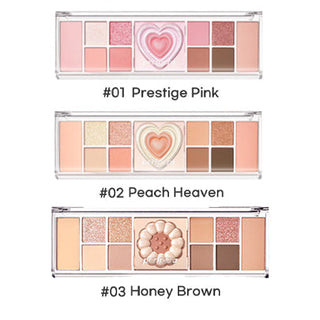 [Peripera] ALL TAKE MOOD LIKE PALETTE 03 HONEY BROWN (HONEY K-OOKIE)