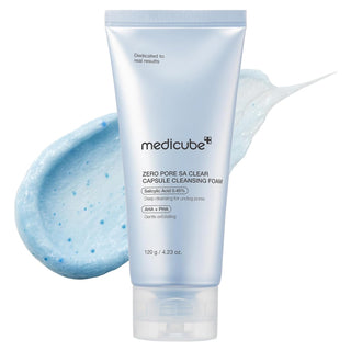 [Medicube] Zero Pore Clear Blue Capsule Cleansing Foam 120g