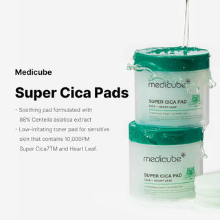 [Medicube] [70pcs] SUPER CICA TONER PAD