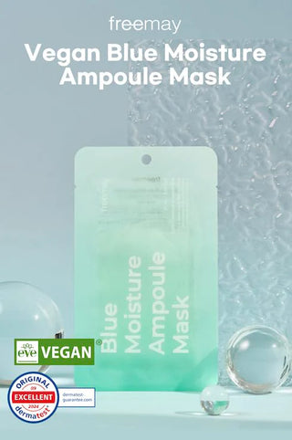[Freemay] Blue Moisture Ampoule Mask 10ea