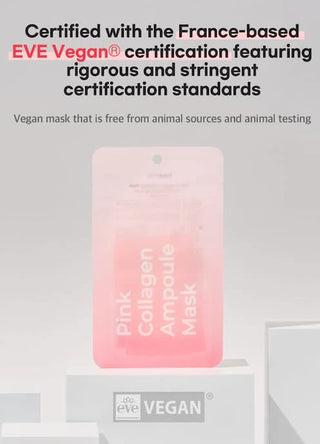 [Freemay] Pink Collagen Ampoule Mask 10ea