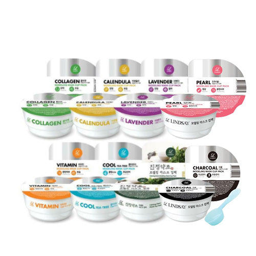 [LINDSAY] Modeling Mask Cup Pack Collagen 28g – FLOWLLY