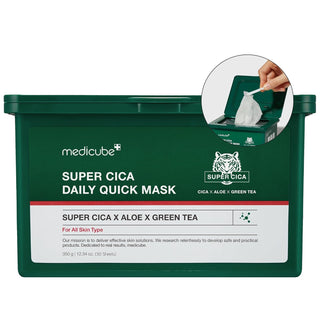 [Medicube] Super Cica Daily Quick Facial Masks (30 Sheets)