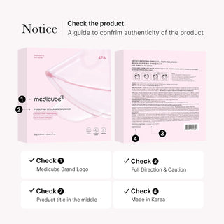 [Medicube] PDRN Pink Collagen Gel Mask (4ea)