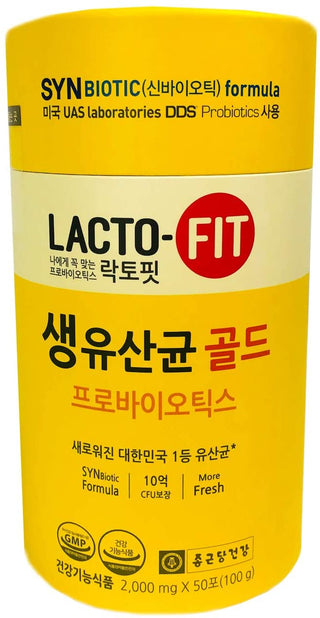 [ChongKunDang] LACTO-FIT ProBiotics Gold (1 Pack, 2,000mg x 50EA)