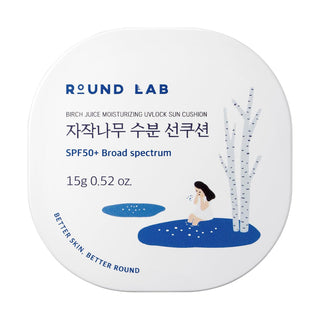 [Round Lab] Birch Juice Moisturizing UV Lock Sun Cushion 15g