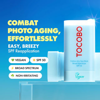 [Tocobo] Cotton Airy Sun Stick SPF 50