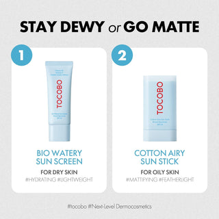 [Tocobo] Cotton Airy Sun Stick SPF 50