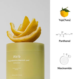 [Abib] Yuja Probiotics Blemish Pad Vitalizing Touch (60 pads)